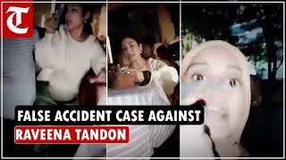 Raveena Tandon was not drunk her car didnt hit anyone says Mumbai Police probe [upl. by Nasya]