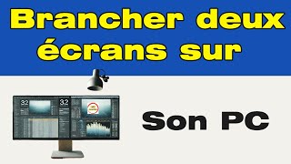 Comment brancher 2 écrans sur un PC 🖥️🖥️ [upl. by Marucci]