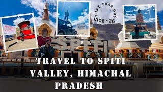 Vlog 26  Spiti Valley Hikkim Worlds highest post office  Komic highest motorable village [upl. by Wagshul]