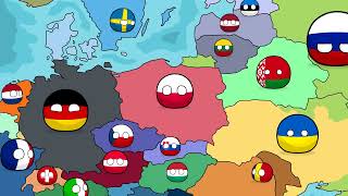 Countryballs  History of Poland Eastern Europe [upl. by Abrams258]