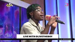 OliveTheBoy Performs His New Song Asylum On Unpackin [upl. by Ahsiaa]