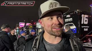 Ricky Stenhouse Jr On The Contact With Michael McDowell During The Clash [upl. by Theurer]