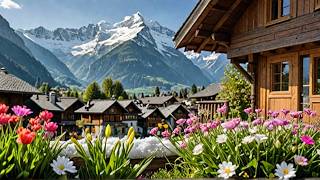 🇨🇭 Gstaad Switzerland An Elite Swiss Village Famous with Movie Stars Royalty and Bollywood [upl. by Anelra]