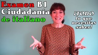 Examen B1 para Ciudadanía Italiana  Cils B1 Cittadinanza [upl. by Soisanahta434]