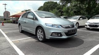 2012 Honda Insight Hybrid StartUp and Full Vehicle Tour [upl. by Namzzaj]