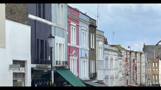 PORTOBELLO ROAD LONDON  Walking to Trejos Tacos 2024 [upl. by Ennavoj]