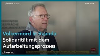 Kordula SchulzAsche und Erwin Rüddel zum Völkermord in Ruanda am 110424 [upl. by Kristal]