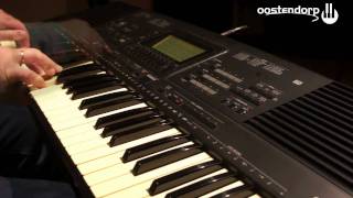 Technics KN 920 keyboard bij Oostendorp Muziek [upl. by Oiceladni]