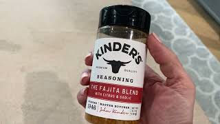 Kinders Fajita seasoning [upl. by Aleuname]