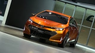 Watch the Toyota Corolla Furia Concept Debut at the Detroit Auto Show [upl. by Avi]