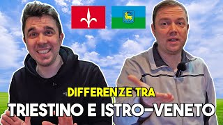 DIFFERENZE tra TRIESTINO e ISTROVENETO  MODI DI DIRE [upl. by Lisabet]