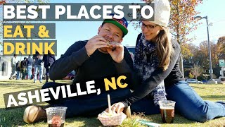 Best Places to Eat and Drink  Asheville NC  RV Living Full Time [upl. by Eleahcim]