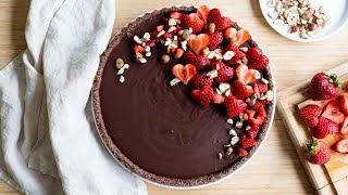 Simple Chocolate Tart [upl. by Marline]