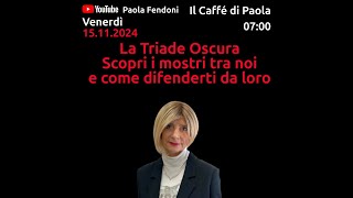 La Triade Oscura Scopri i Mostri Tra Noi e Come Difenderci [upl. by Atinuaj485]