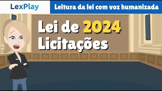 Lei 14133 de 2021 08  Licitações e Contratos Administrativos Obras e Serviços [upl. by Bruner840]