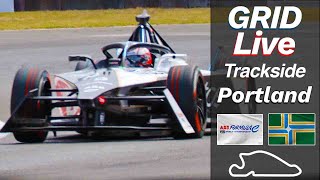 Formula E Portland EPrix Qualifying Reaction  GRID Live Portland [upl. by Greenes51]