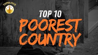 Top 10 Poorest Countries in the World by Average Income [upl. by Jopa]