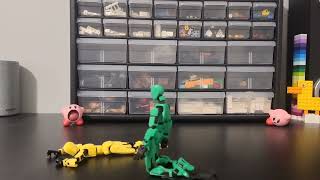 stop motion fight ☺️👍 epic [upl. by Felipe]