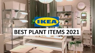 10 Best Houseplant and Gardening Items at IKEA 2021 [upl. by Aisac460]