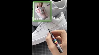 DIY Nike Air Force 1 Sneaker Custom Compilation 3 in 20 [upl. by Shelli782]