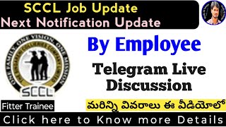 Singareni Job Update  Telegram Live Discussion  part 4  In Telugu by Srikanth [upl. by Peddada792]