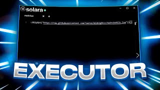 Roblox Executor  Exploit Roblox 2024 FREE Solara Byfron Bypass Keyless PC [upl. by Aranahs]