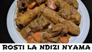 Rosti la Ndizi Nyama [upl. by Torry]