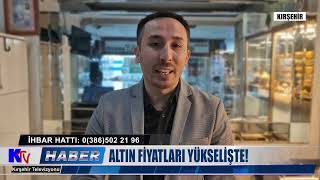 ALTIN FİYATLARI YÜKSELİŞTE [upl. by Clippard]