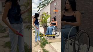 Preconceito com a cadeirante cenas lauraschaper novela shorts [upl. by Tsnre]