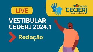 Live Cederj  Redação [upl. by Lusar637]