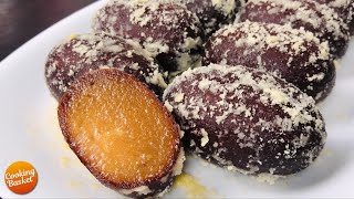 Easy Eggless Kalojam Sweets Recipe  Kala Jamun Mishti Recipe  Kala Jamun Recipe  Kalojam Recipe [upl. by Ardnat]