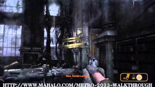 Metro 2033 Walkthrough  Library [upl. by Nairahcaz198]