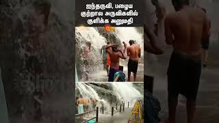 Courtallam WaterFalls  Tenkasi  Tourist Places  Sun News [upl. by Rivy]