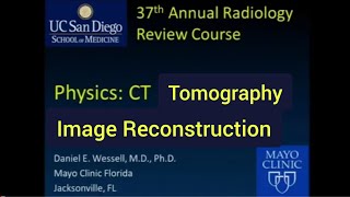 CT physics Tomography Image Reconstructions ie FBP SBP and Iterative Reconstruction [upl. by Ahsoek]