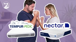 TempurCloud vs Nectar Mattress  Which Is Best For You UPDATED NECTAR MATTRESS MODEL [upl. by Einon]