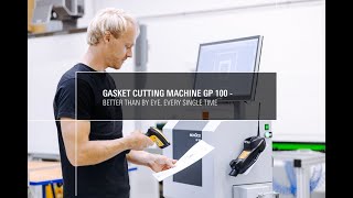 Gasket Cutting Machine GP 100  Better than by eye every single time [upl. by Ahsie382]