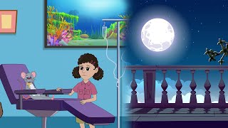 Chanda Mama Door Ke amp Aaj Mangalwar Hai Chuhe Ko Bukhar Hai  2D Animated Videos  Kids Rhymes [upl. by Diamond]