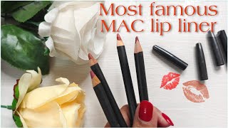 MOST FAMOUS MAC LIP LINERS [upl. by Subir]