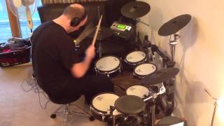 Steve Winwood  Higher Love Roland TD12 Drum Cover [upl. by Laeria913]