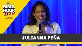 Julianna Peña Calls Next Womens Bantamweight Title Fight Horrible  The MMA Hour [upl. by Olathe459]