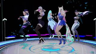 MMD  KDA Seraphine POPSTARS [upl. by Calan]