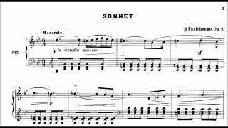 Semyon Panchenko  Sonnet op 2 n° 3 [upl. by Mariano]