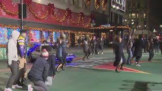 Cher performers rehearse for Macys Thanksgiving Day Parade [upl. by Aihtniroc233]