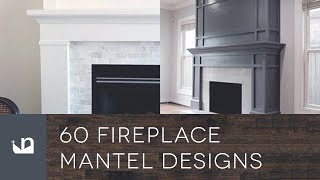 60 Fireplace Mantel Designs [upl. by Laleb907]