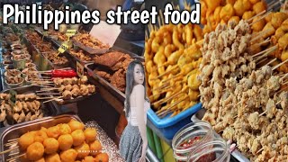 PHILIPPINES STREET FOOD MARIKINA RIVER BANKS vlog streetfood [upl. by Howard]