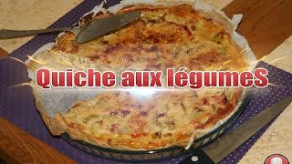 Recette des Toqués N°1  Quiche aux légumes Courgettes et Tomates [upl. by Eldin]