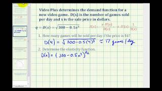 New Version Available Elasticity of Demand Application Problem [upl. by Omura]