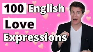 100 English Expressions About Love  Learn Romantic Phrases 💕 speakenglish [upl. by Hsirahc245]