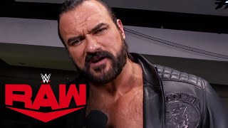 Drew McIntyre suggests Damian Priest is spreading himself too thin Raw highlights May 20 2024 [upl. by Ahsaela]