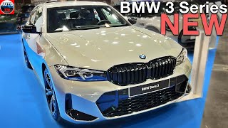 New BMW 3 Series 2024  FIRST LOOK exterior amp interior WALKAROUND [upl. by Werdma]